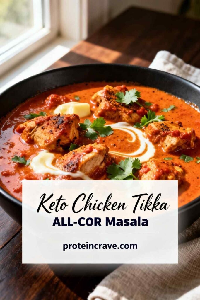 Keto Chicken Tikka Masala