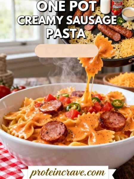 One-Pot Creamy Sausage Pasta