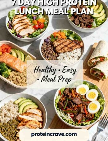 7-Day High-Protein Lunch Meal Plan