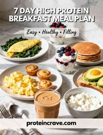 7-Day High-Protein Breakfast Meal Plan