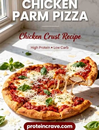 Chicken Parm Pizza (Chicken Crust)