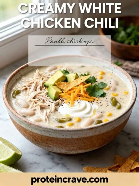 Creamy White Chicken Chili
