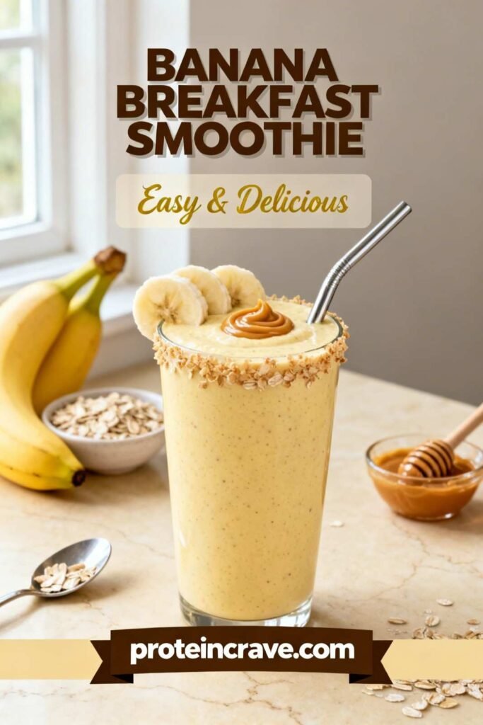 Banana Breakfast Smoothie