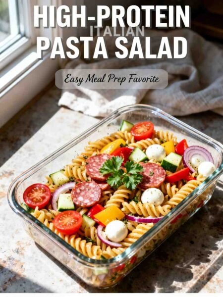 High-Protein Italian Pasta Salad