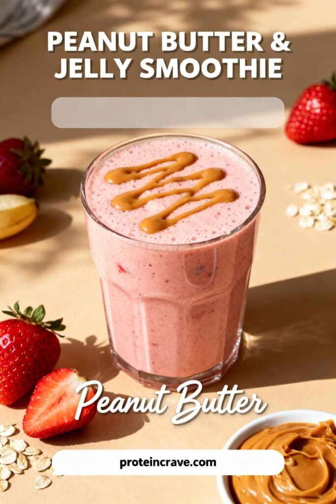 Peanut Butter & Jelly Smoothie