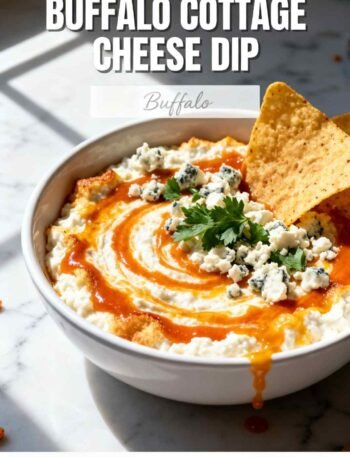 Buffalo Cottage Cheese Dip Recipe