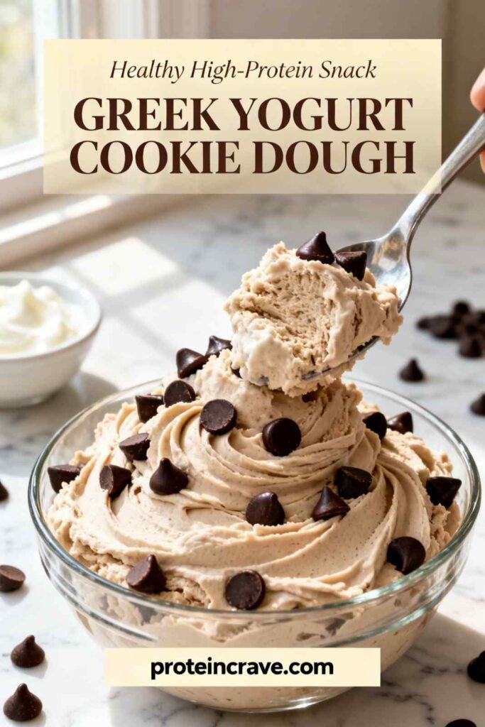 Greek Yogurt Cookie Dough