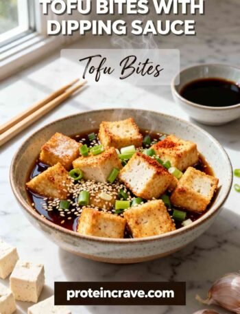 Tofu Bites with Dipping Sauce