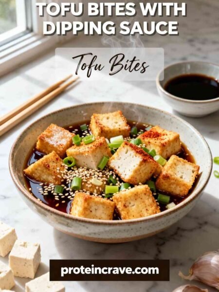 Tofu Bites with Dipping Sauce