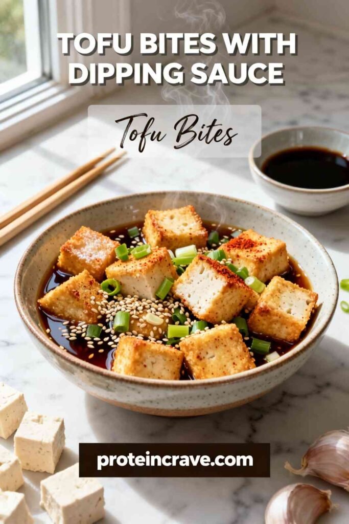 Tofu Bites with Dipping Sauce