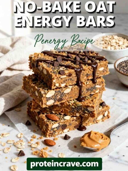 NO-BAKE OAT ENERGY BARS