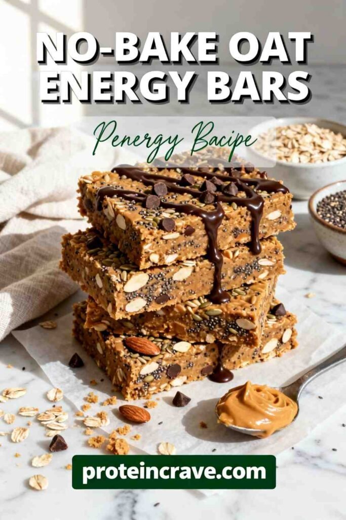 NO-BAKE OAT ENERGY BARS