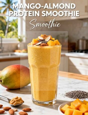 Mango-Almond Protein Smoothie