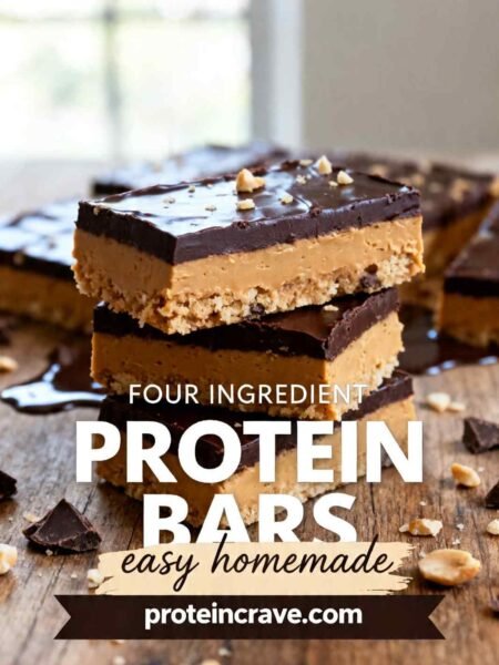 Four-Ingredient Protein Bars Recipe