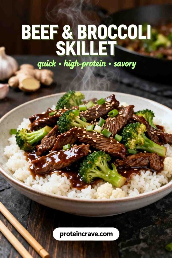 Beef & Broccoli Skillet
