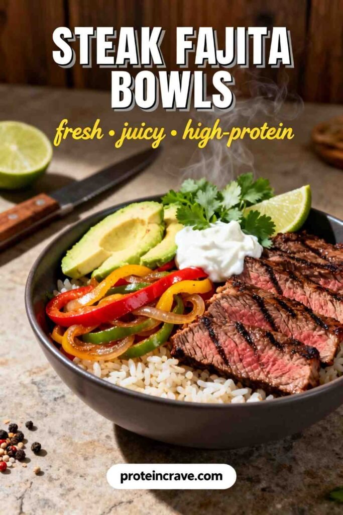 Steak Fajita Bowls
