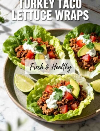 Turkey Taco Lettuce Wraps Recipe