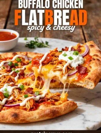 Buffalo Chicken Flatbread