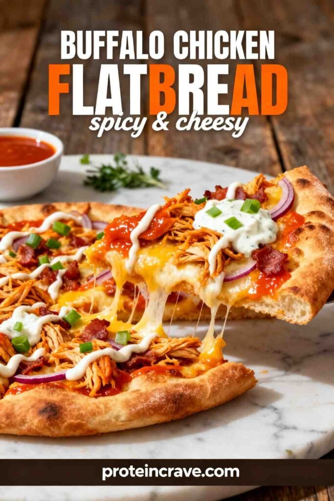 Buffalo Chicken Flatbread