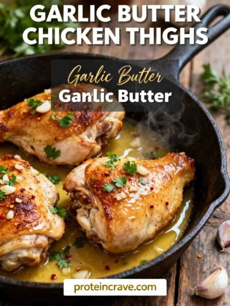 Garlic Butter Chicken Thighs