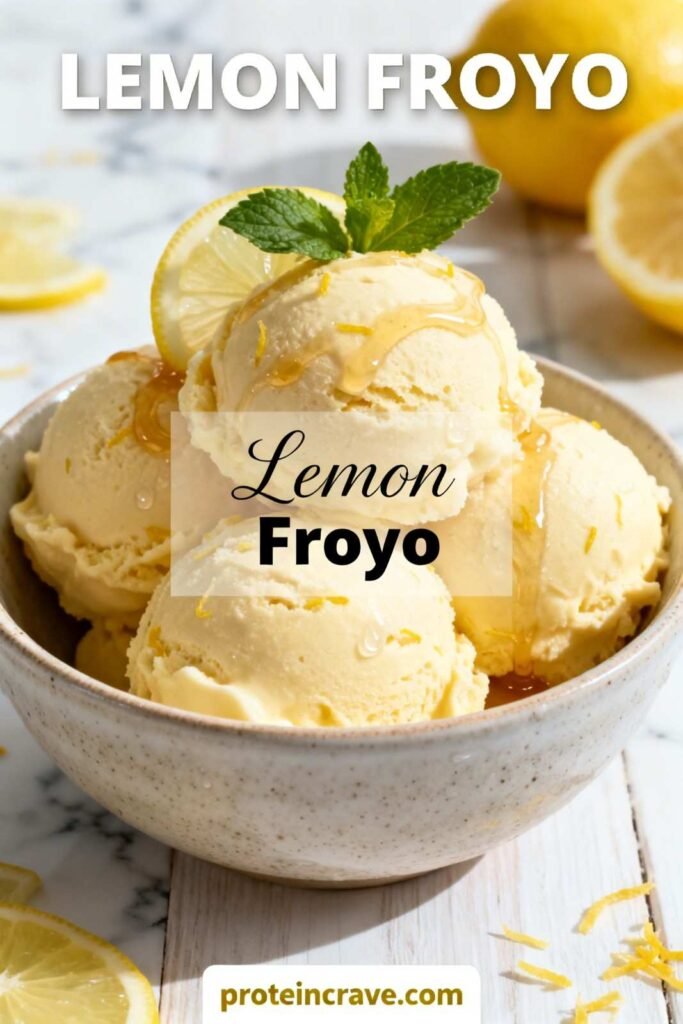 Lemon Froyo (Frozen Yogurt)