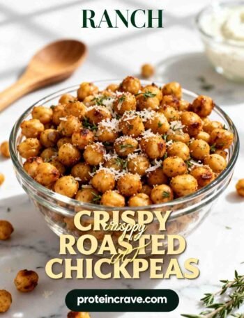 Ranch Crispy Roasted Chickpeas