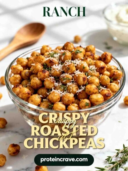 Ranch Crispy Roasted Chickpeas