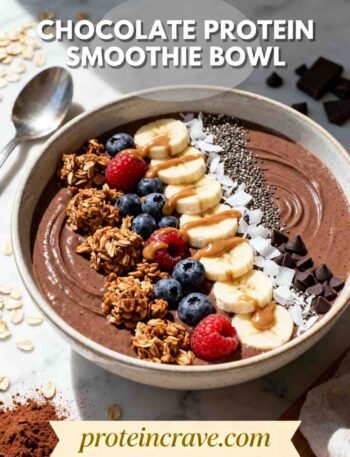 Chocolate Protein Smoothie Bowl