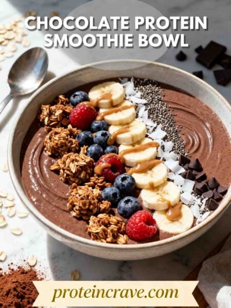 Chocolate Protein Smoothie Bowl