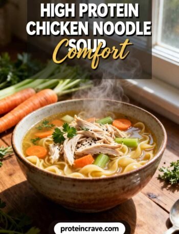 High-Protein Chicken Noodle Soup Recipe