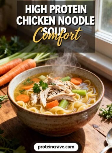 High-Protein Chicken Noodle Soup Recipe