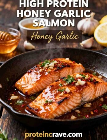 High Protein Honey Garlic Salmon