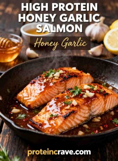 High Protein Honey Garlic Salmon