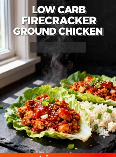 Low Carb Firecracker Ground Chicken