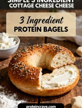 Cottage Cheese Protein Bagels