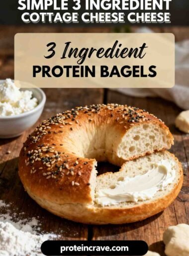 Cottage Cheese Protein Bagels