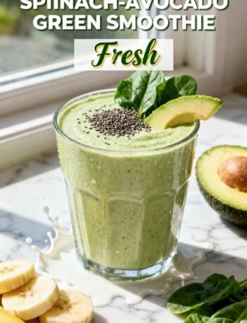 Spinach-Avocado Green Smoothie Recipe