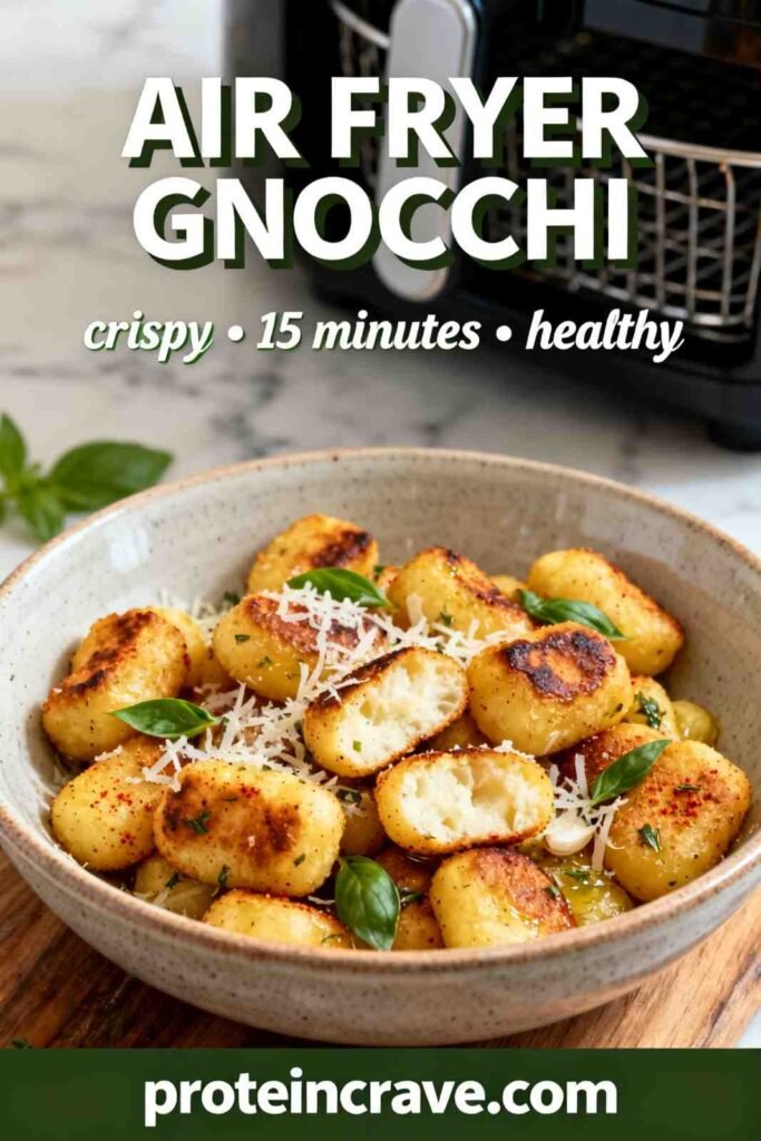 Air Fryer Gnocchi (Crispy, 15 Minutes & Healthy)