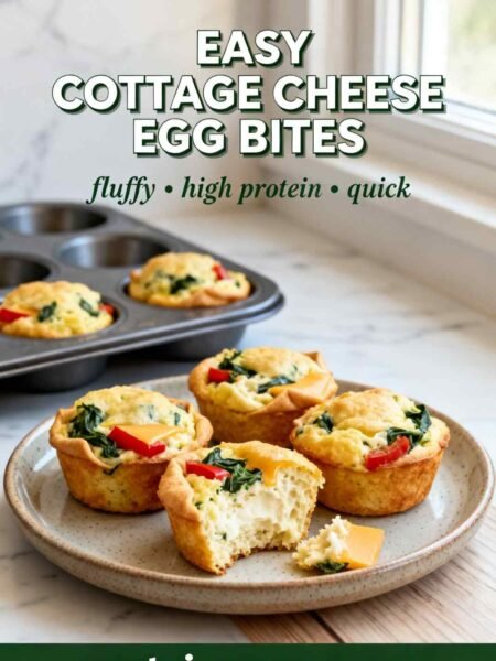 Easy Cottage Cheese Egg Bites