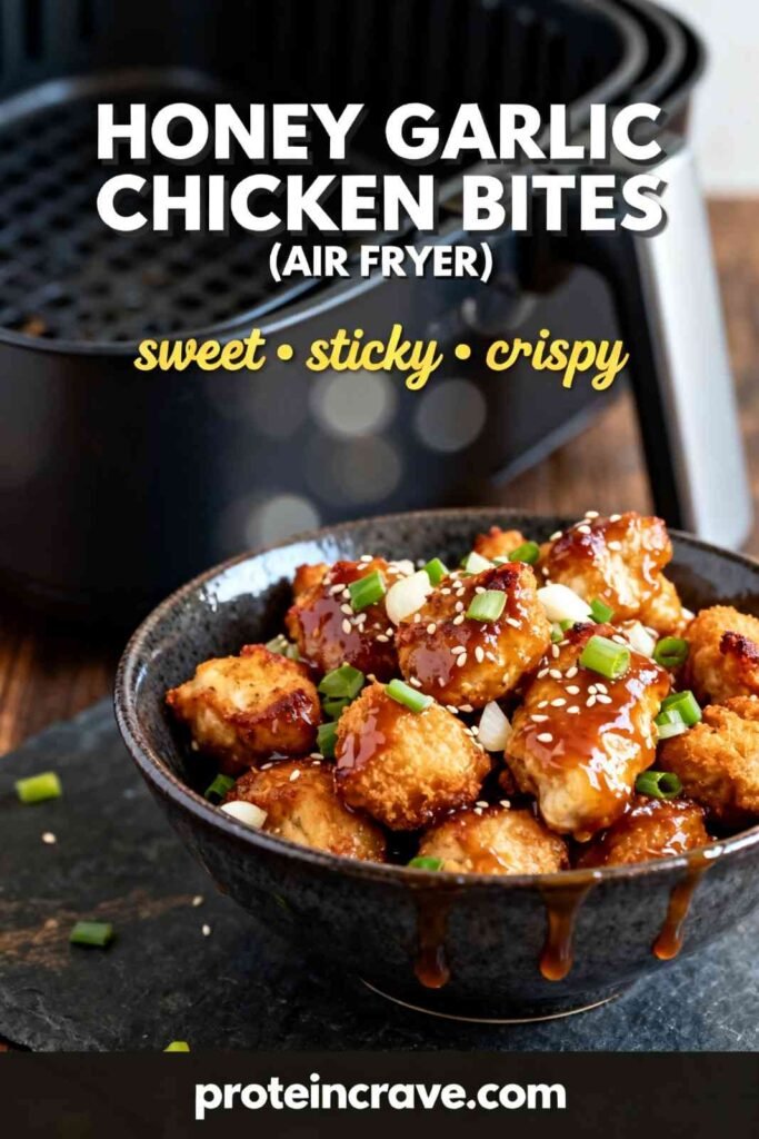 Honey Garlic Chicken Bites