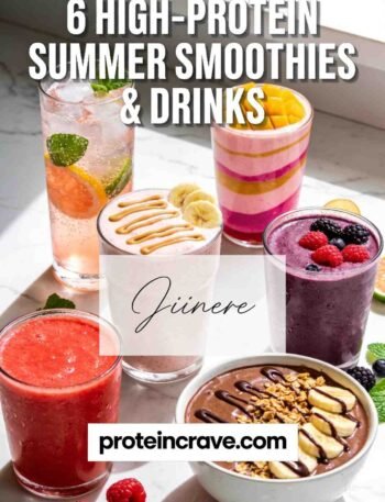 6 Refreshing High-Protein Smoothies for a Lean Summer Body