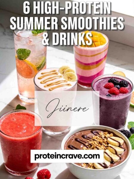 6 Refreshing High-Protein Smoothies for a Lean Summer Body