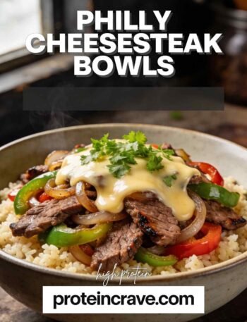 Philly Cheesesteak Bowls