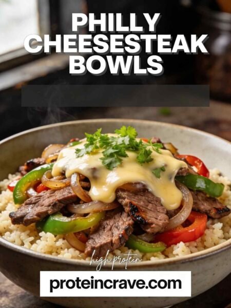 Philly Cheesesteak Bowls