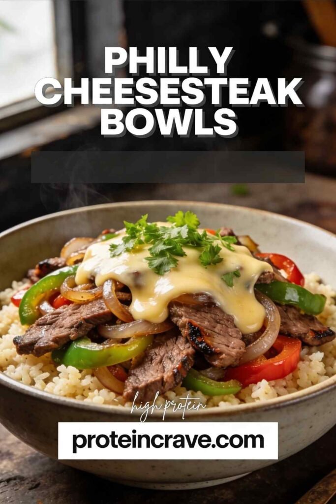Philly Cheesesteak Bowls