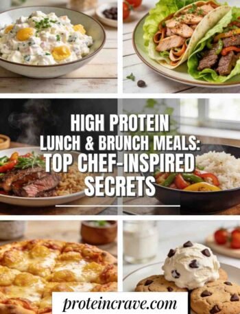 High Protein Lunch & Brunch Meals: Top Chef-Inspired Secrets
