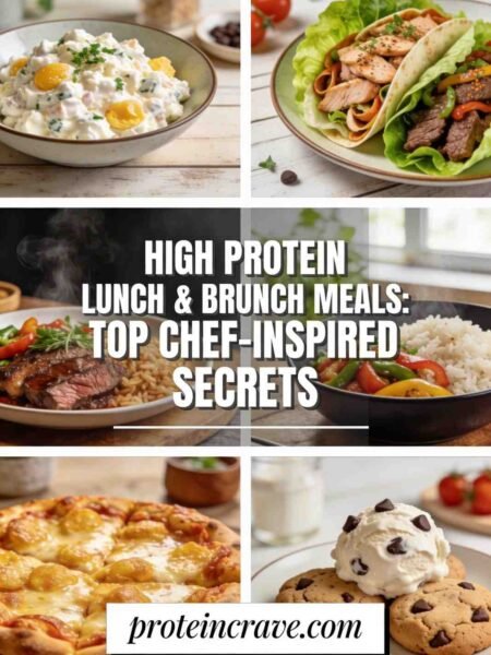 High Protein Lunch & Brunch Meals: Top Chef-Inspired Secrets