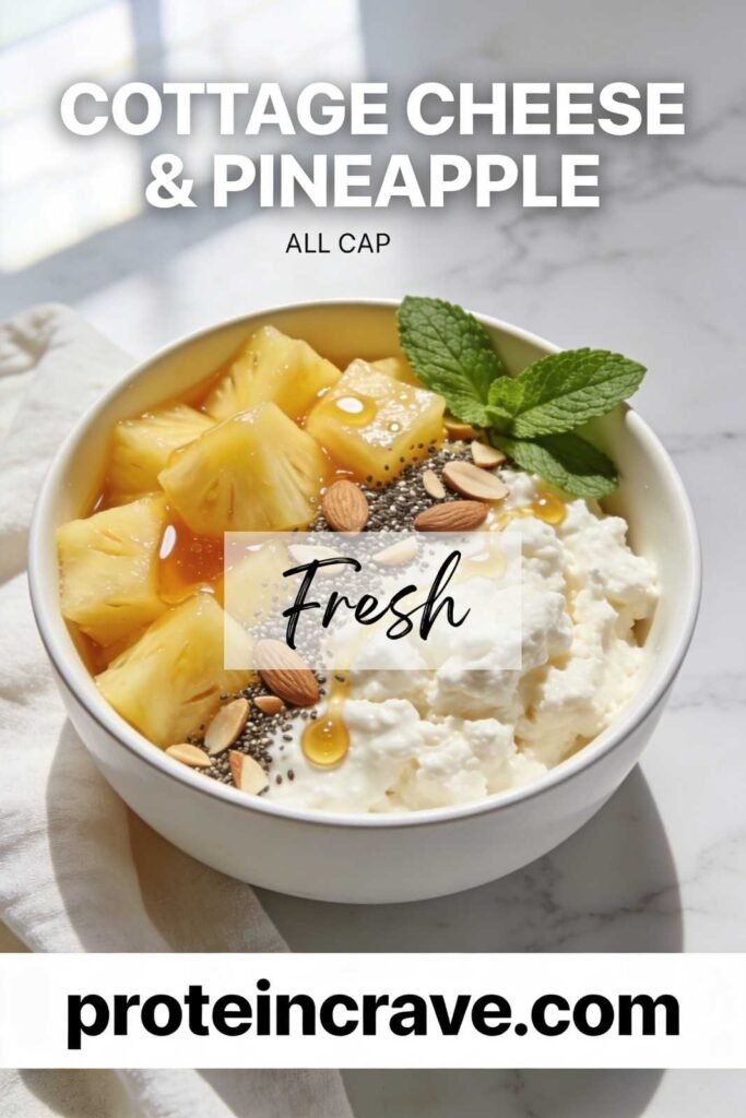 Cottage Cheese & Pineapple