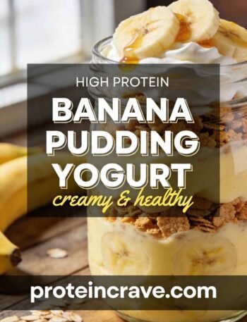 High-Protein Banana Pudding Yogurt