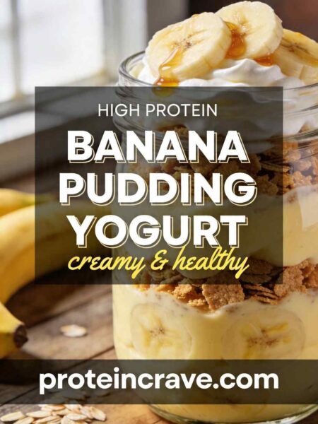 High-Protein Banana Pudding Yogurt